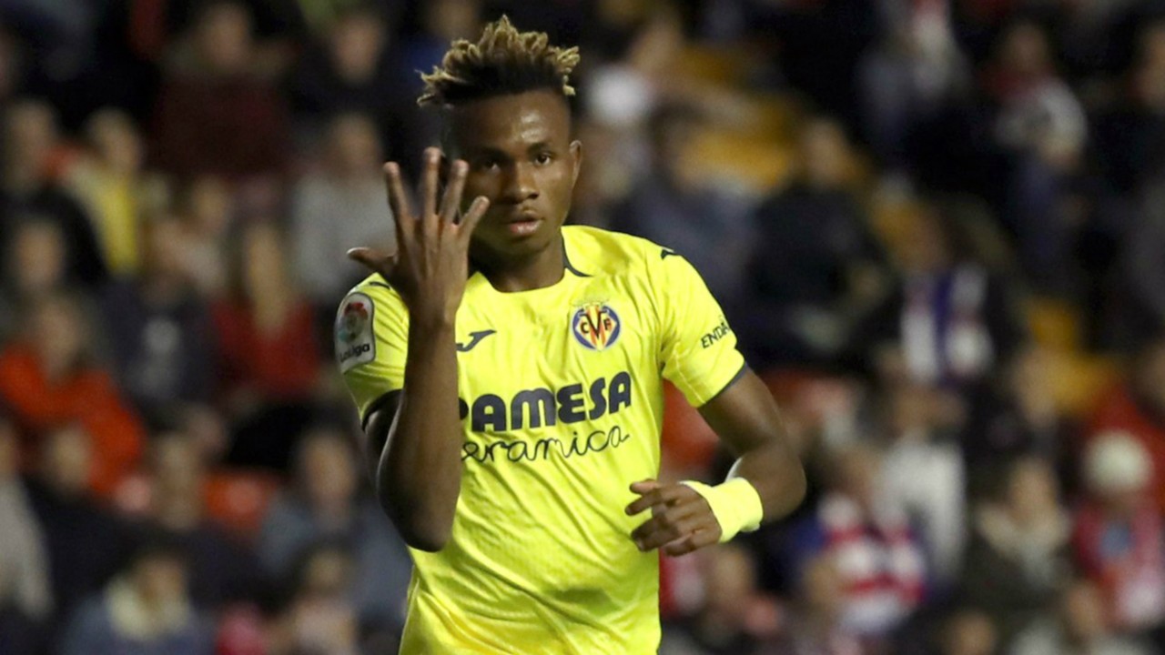 First Goal For Nigeria Excites Chukwueze