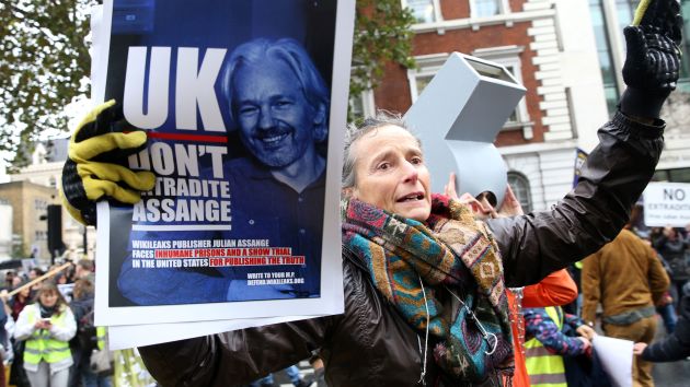 Wikileaks Publisher In UK Court Ahead Of Extradition Hearing