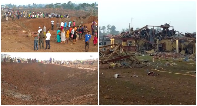 Tragedy Again, As Explosion Hits Akure Hard; 50 Inquired, Many Houses Razed